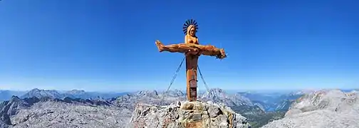 Pietà am Tag der Neuaufstellung, dem 15. September 2020