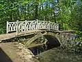 Brücke über den Leska-Bach