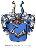 Stammwappen in Danmarks Adels Aarbog 1928