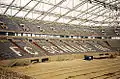 Die Arena im Bau.