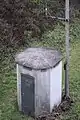 achteckiges Schalthaus an der Main-Neckar-Bahn