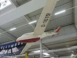 Bergfalke II/55 im Technikmuseum Sinsheim