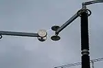 Drehtrenner für 400&nbsp;kV bei einem Öffnungsvorgang