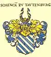 Wappen der Schenken zu Tautenburg
