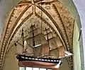 Schiffsmodell im Dom