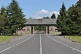 Malakoff, die Einfahrt zur Ordensburg