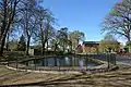 Löschwasserteich am Ehrenmal