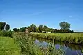 Das Schöpfwerk der Wilsterau in den Nord-Ostsee-Kanal
