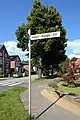 Straßenschild in Itzehoe