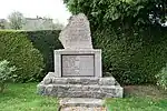 Das Ehrenmal in Siezbüttel