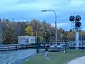 Blick vom Oberwasser auf das Oberhaupt Richtung Osten
