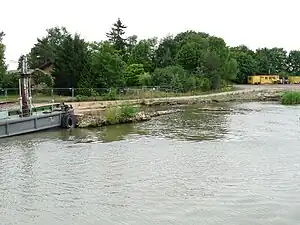 Reste der Schleuse Ihleburg Sommer 2015