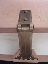 Geschmiedete Schließe nach altem Vorbild