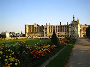 Das Schloss Saint-Germain-en-Laye (Juni 2014)