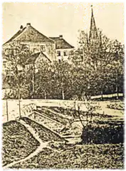 Historische Ansicht um 1900ː Südfassade