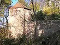 Wehrturm am südwestlichen Grabenauslauf