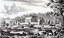 Schloss Grünenfurt um 1720