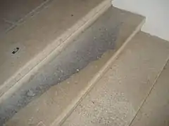 Hofstiege mit Kaisersteinstufen
