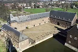 Innenhof der äußeren Vorburg