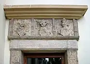 Die Wappen Seyfrieds von Promnitz und seiner beiden Frauen