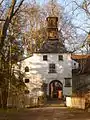 Eingangsturm zu Schloss Katzenberg