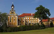 Ehemalige Grundherrschaft im 15. und 16. Jahrhundert der Grafen von Steinpeiss zu Aichberg und Kirchberg an der Raab: Kirchberg an der Raab mit dem später erbauten Schloss Kirchberg.