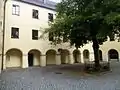 Innenhof von Schloss Neuhaus