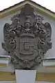 Wappen am westlichen Schlosstor