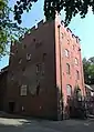 West- und Südfassade der Burg