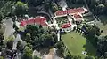 Schloss Thurn, West-Ansicht, Luftaufnahme (2015)