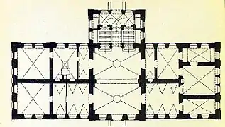 Grundriss Erdgeschoss Schloss