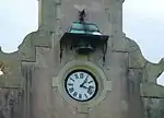 Turmuhr mit Glocke