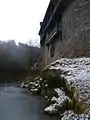 Burg Wernstein – Mauer und Wassergraben
