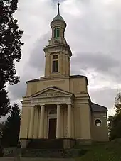 Blick auf die Neue Kirche