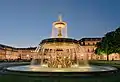 Brunnen auf dem Schloßplatz in Stuttgart