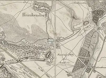 Erstmalige Verkartung der Schäferei, 1802