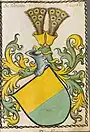 Wappen der Herren Schnewlin im Scheiblerschen Wappenbuch, 1450–1480