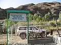 Eine Schule in Batken nahe Leilek