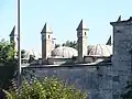 Schornsteinköpfe in Istanbul