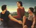 Figuren in Landschaft