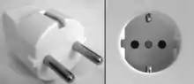Stecker-Typ F (CEE 7/4)„Schukostecker“
