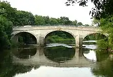 Leinebrücke von 1751 in Schulenburg