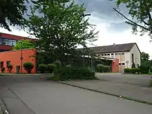 Mediothek, Mensa, B- und C-Bau