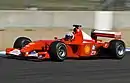 Ferrari F2001 auf dem Laguna Seca Raceway