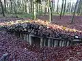 Bunkeranlage im Wald bei Schumannseck