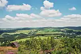 Blick vom Gipfel nach Nordwesten