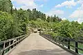Schwarze Brücke (Blick nach Steyrdorf)
