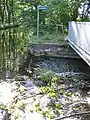 Ausleitung des Schwebelbachs aus dem Würmkanal in München-Feldmoching