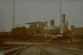 Drehscheibe am Ringlokschuppen 1903