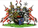 Wappen der „Schweinitz und Krain“ im Schlesischen Wappenbuch, 1901